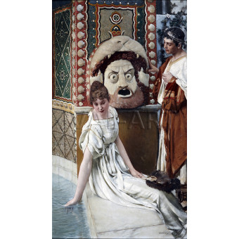 РЕПРОДУКЦИИ НА КАРТИНИ Единственият свидетел (1898)